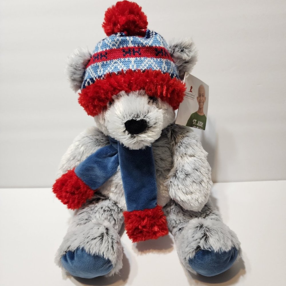 Hug Fun International Stuffed Animal Bear St. Jude Children's Hospital 15"
